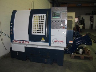 Tornio cnc Quick Tech XP20S contromandrino asse Y usato