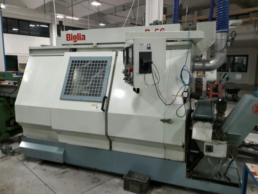 Tornio cnc usato 4 assi BIGLIA B56 S