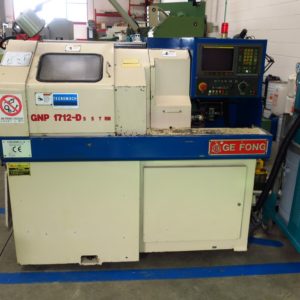 TORNIO CNC FANTINA MOBILE GE FONG GNP1712 CON CARICATORE IEMCA usato