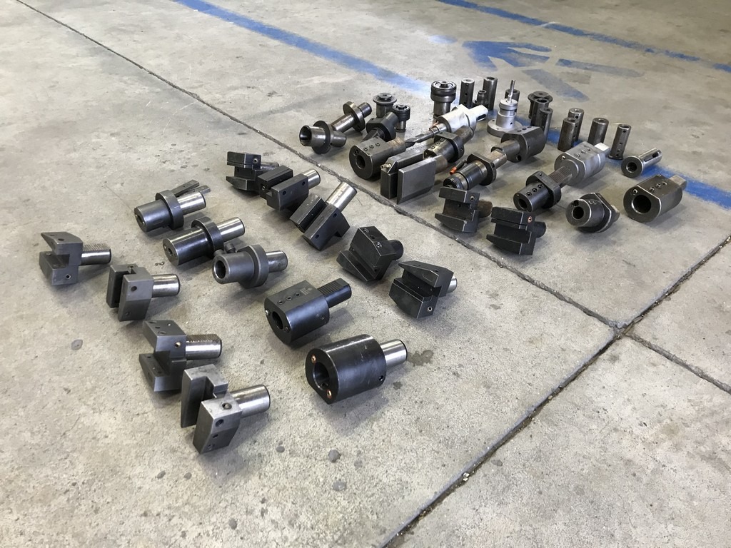 Portautensili Per Tornio CNC MGEHR2525-3 Con 10 Inserti In Carburo MGMN300-M E Chiave – 25 Mm