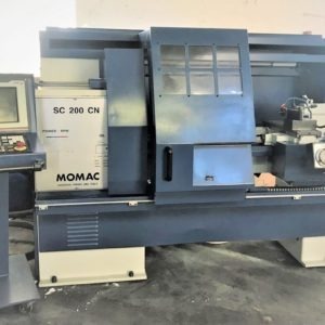 Tornio cnc autoapprendimento MOMAC SC 200 CN usato REVISIONATO