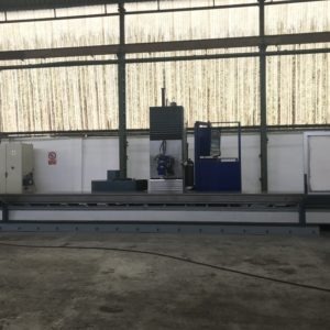 Fresatrice cnc a montante mobile GUALDONI GOV 7000 usata