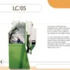 Sabbiatrice pallinatrice industriale con ciclone LAMPUGNANI LC05 usata