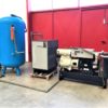 Impianto aria compressa 22Kw 725 litri con essiccatore MATTEI usato