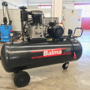 Compressore a doppio stadio a cinghia BALMA 500LT 10Hp usato