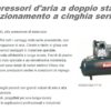 Compressore a doppio stadio a cinghia BALMA 500LT 10Hp usato