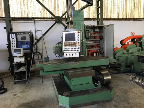 Fresatrice cnc banco fisso TECMU SECMU usata