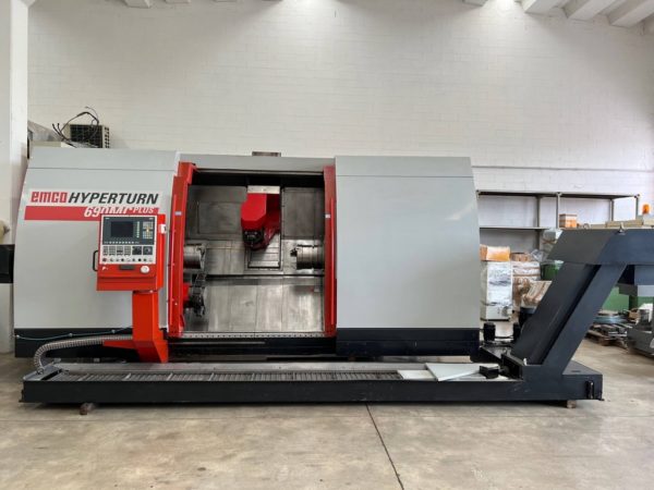 Tornio multitasking EMCO Hyperturn 690 MC Plus Powermill usato