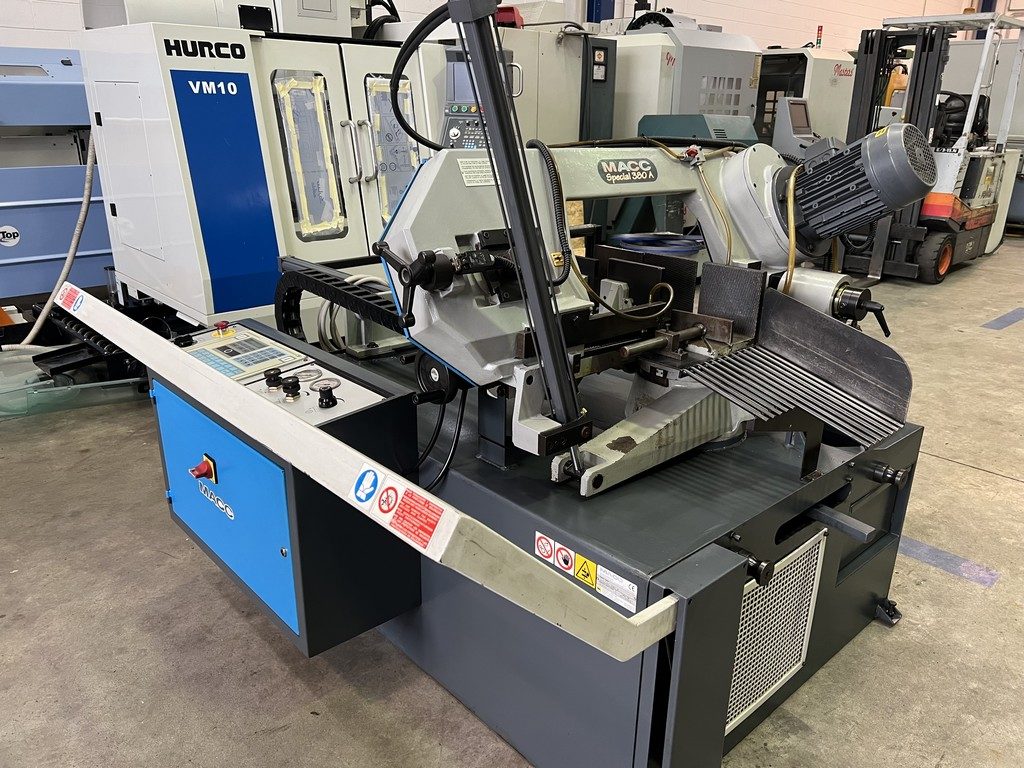 Hunco Segatrice a nastro automatica MACC SPECIAL 380A usata