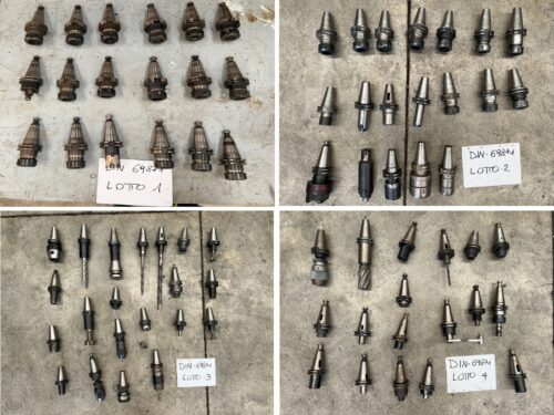 Coni portautensili mandrini DIN 69871 usati