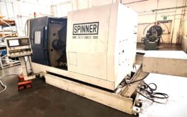 Tornio cnc motorizzato asse Y contromandrino SPINNER TC77 SMCY usato