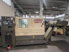 tornio cnc 3 assi HARDINGE CONQUEST T51 motorizzato usato