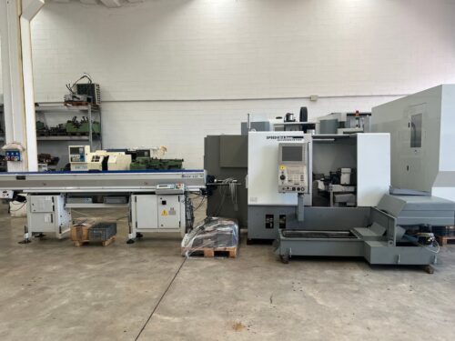 Tornio cnc a fantina mobile GILDEMEISTER SPEED 20-8 LINEAR usato