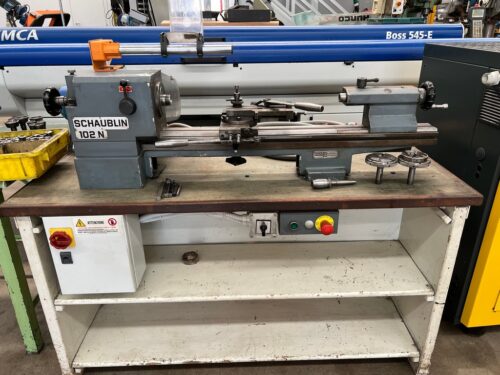 Tornio da banco SCHAUBLIN 102N usato