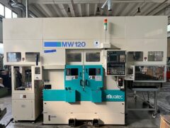 Tornio cnc bimandino frontale MURATEC MW 120G usato