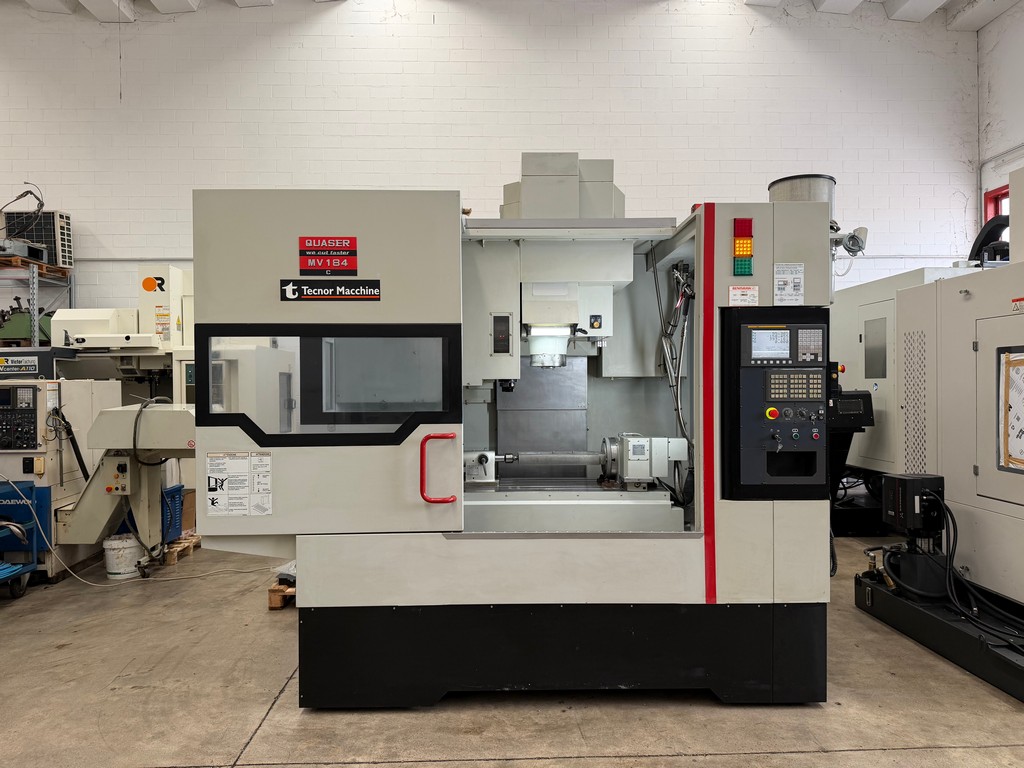Centro di lavoro verticale 4 assi QUASER MV 184 C usato