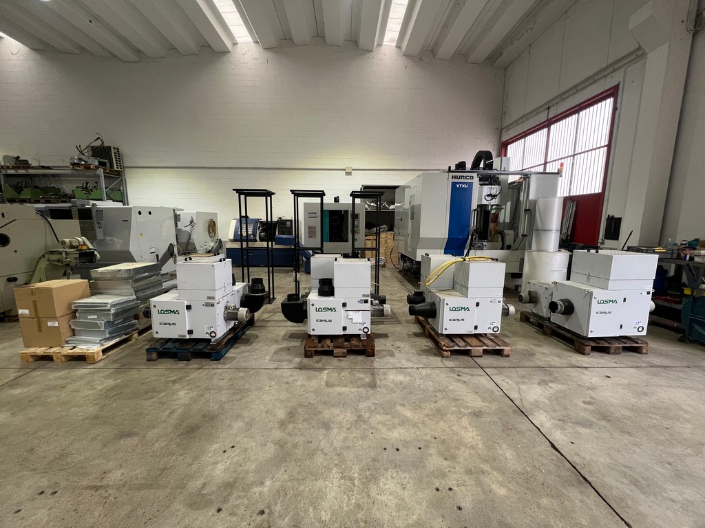 Aspiratori nebbie oleose per macchine utensili LOSMA ICARUS usati 00001 Aspiratori nebbie oleose per macchine utensili LOSMA ICARUS usati