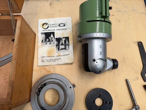 Testina angolare GERARDI TCU 2.5 cono iso 40 usata